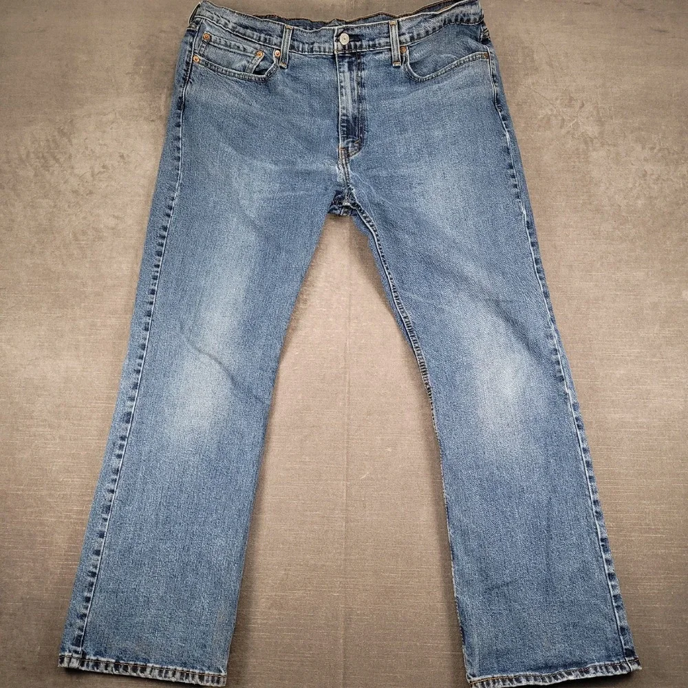 Levi's 527 Vintage 90s Denim Jeans Distressed Mens‎ Size 38 x 32 Flaw